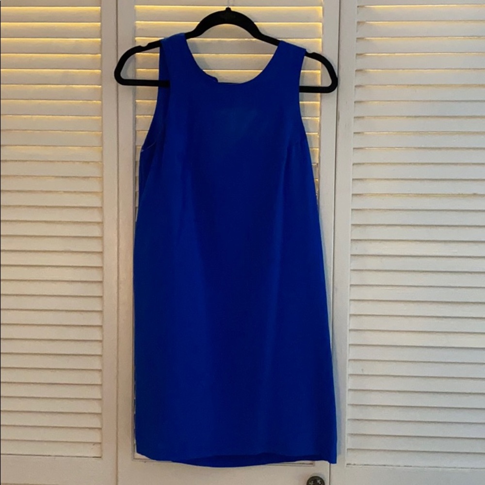 Amanda Uprichard Cobalt Shift Dress